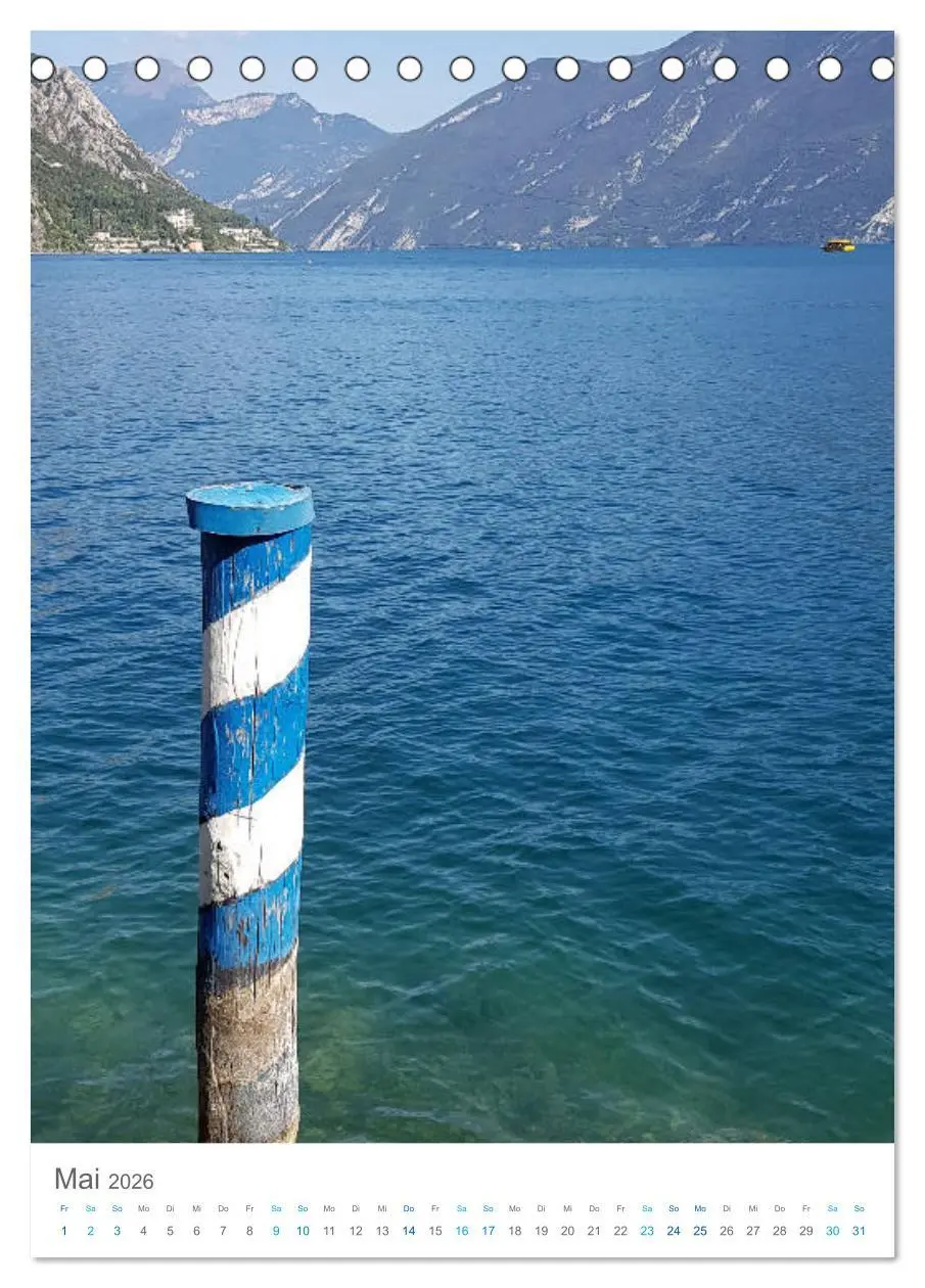 Bild: 9783516377637 | Eine zauberhafte Reise um den Gardasee (Tischkalender 2026 DIN A5...