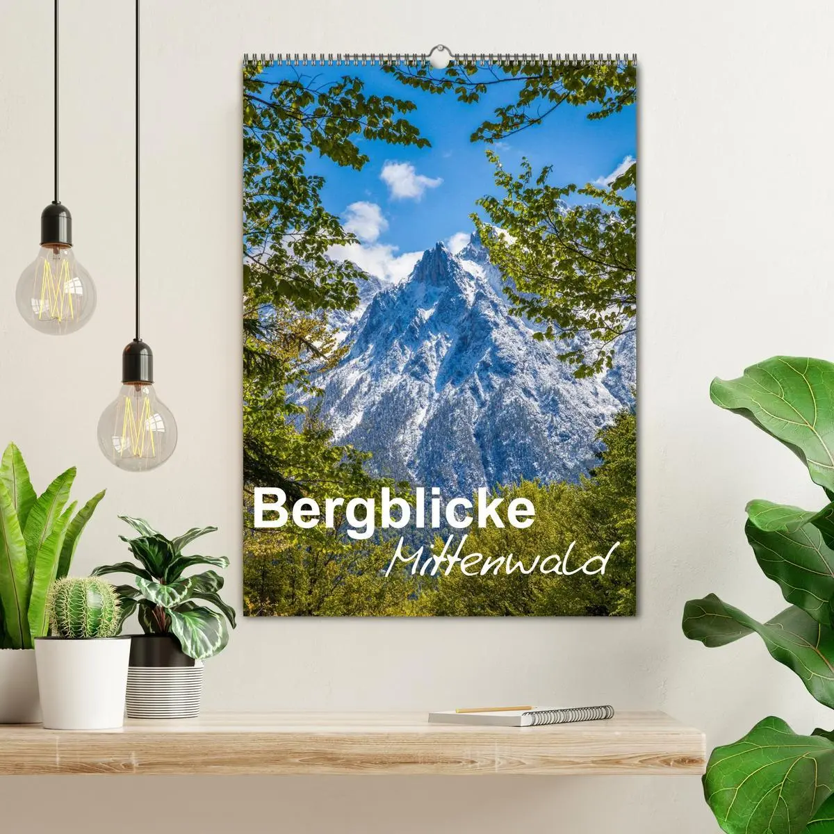 Bild: 9783516447637 | Bergblicke - Mittenwald (Wandkalender 2026 DIN A2 hoch), CALVENDO...