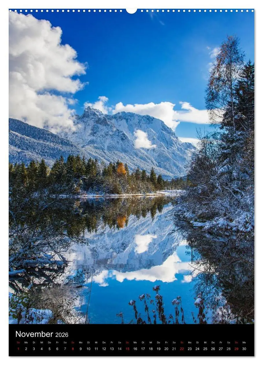 Bild: 9783516447637 | Bergblicke - Mittenwald (Wandkalender 2026 DIN A2 hoch), CALVENDO...