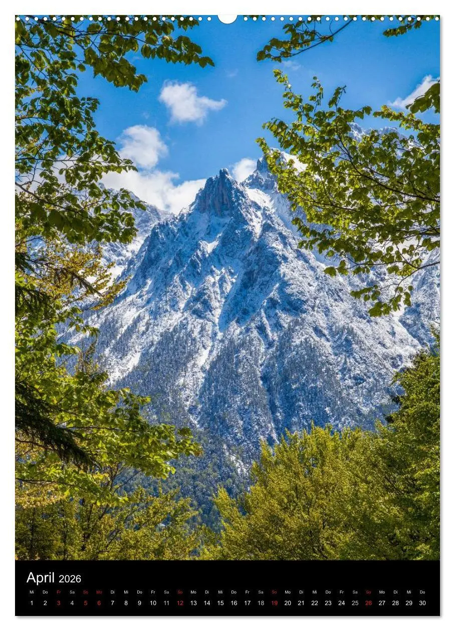 Bild: 9783516447637 | Bergblicke - Mittenwald (Wandkalender 2026 DIN A2 hoch), CALVENDO...