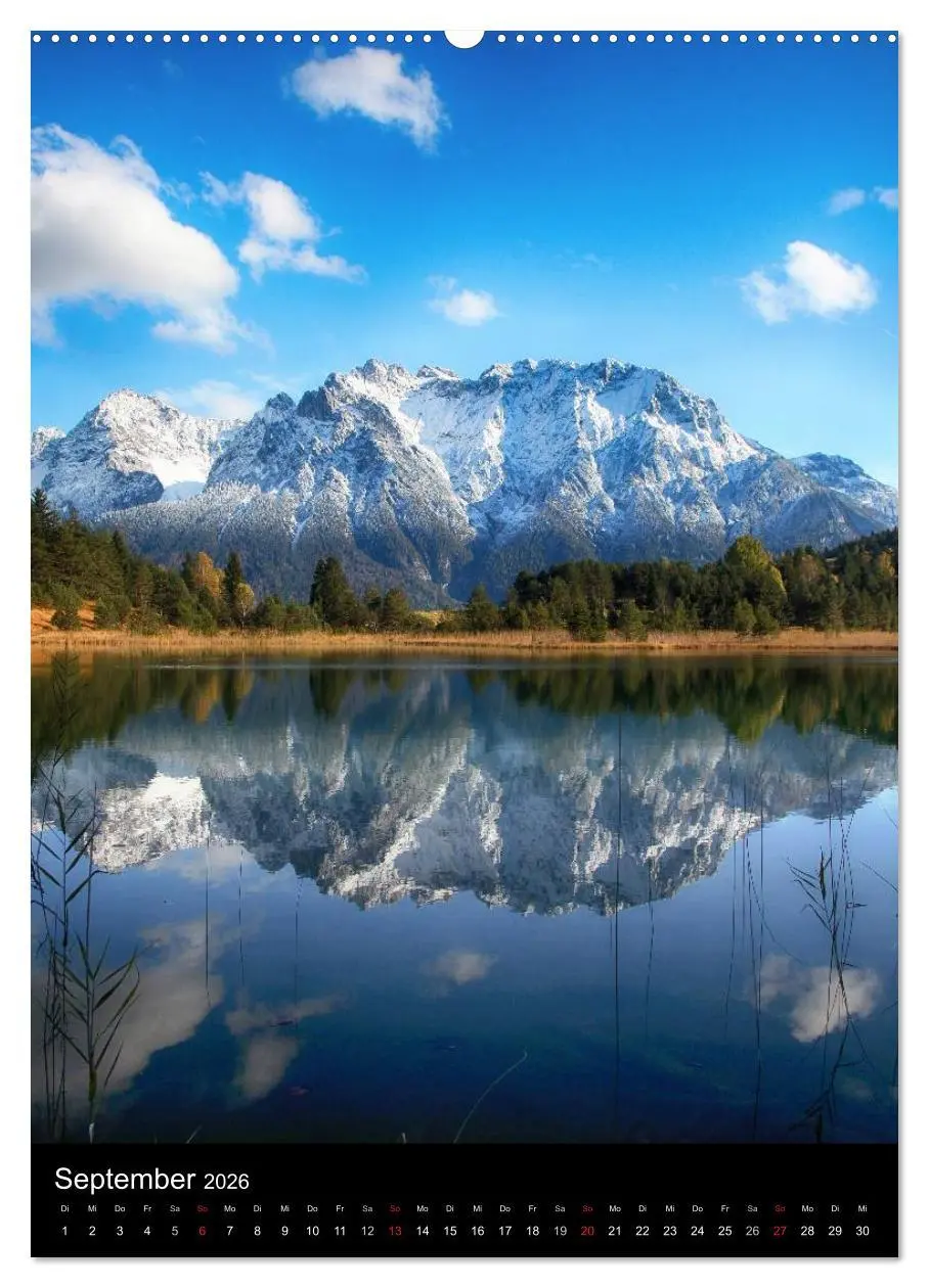 Bild: 9783516447637 | Bergblicke - Mittenwald (Wandkalender 2026 DIN A2 hoch), CALVENDO...