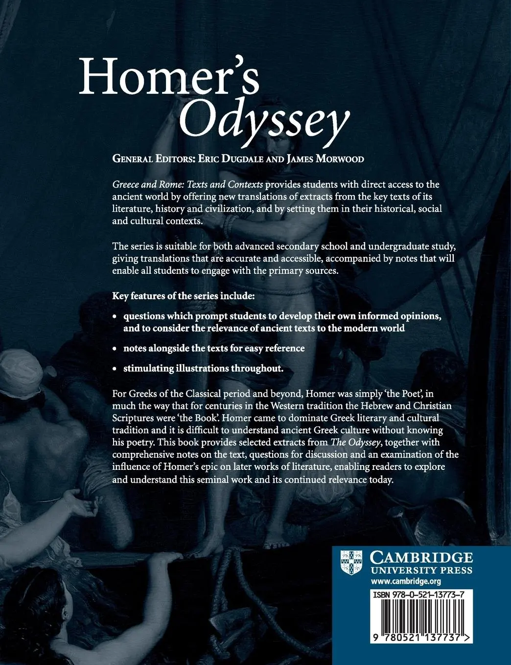 Rückseite: 9780521137737 | Homer's Odyssey | Charles Weiss | Taschenbuch | Englisch | 2012