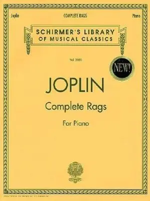 G. Schirmer, Inc. Scott Joplin - Complete Rags For Piano Advanced Ragtime Sheet Music Collection Schirmer S Library Of Musical Classics...