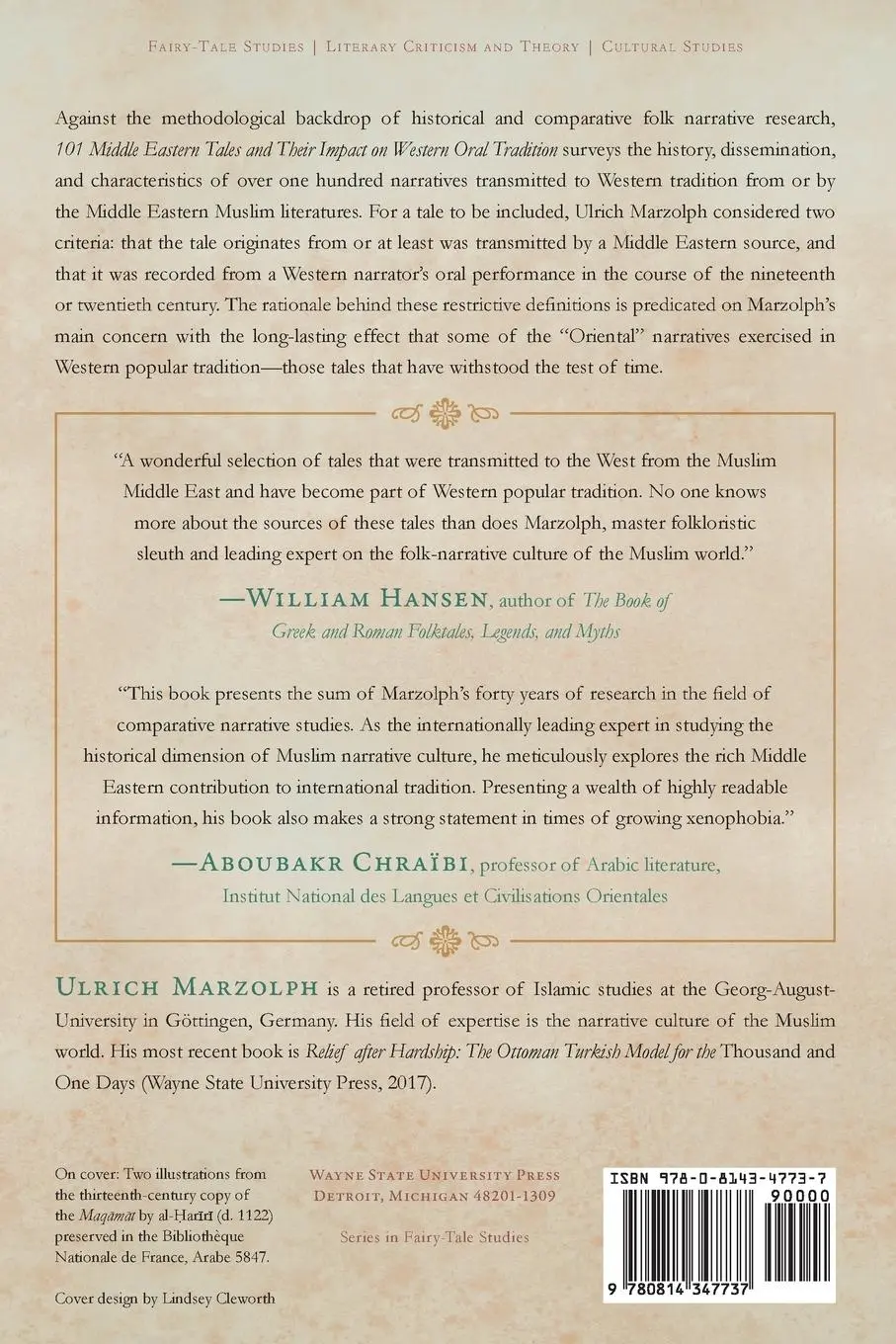 Rückseite: 9780814347737 | 101 Middle Eastern Tales and Their Impact on Western Oral Tradition