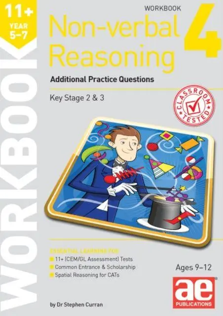 Cover: 9781910107737 | 11+ Non-verbal Reasoning Year 5-7 Workbook 4 | Richardson (u. a.)
