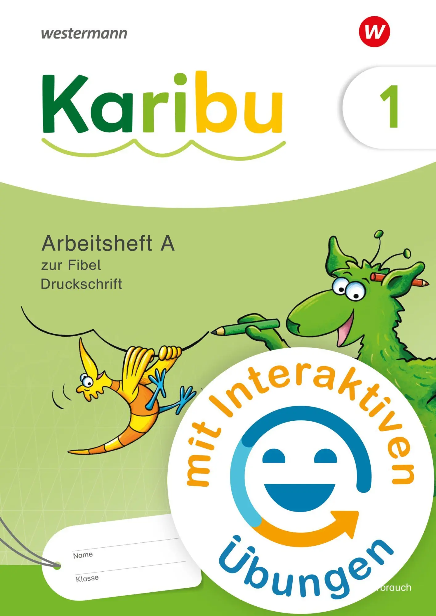 Cover: 9783141297737 | Karibu 1 (A). Arbeitsheft Arbeitsheft Druckschrift mit interaktiven...