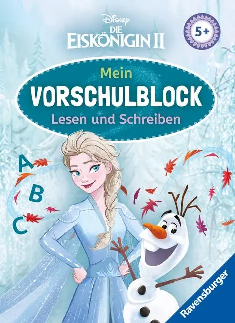 Cover: 9783473497737 | Disney Die Eiskönigin 2 - Mein Vorschulblock: Lesen und Schreiben