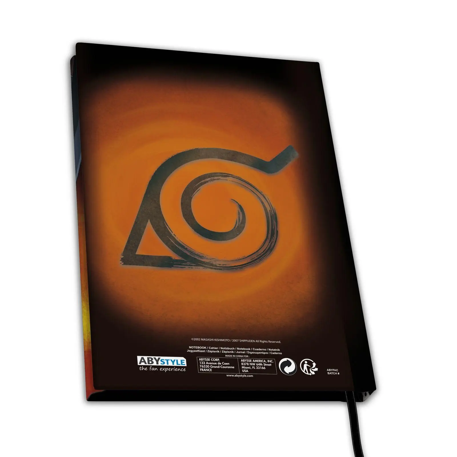 Bild: 3665361017837 | Naruto Konoha Notizbuch | Buch | Naruto (Abysse) | Deutsch | 2021