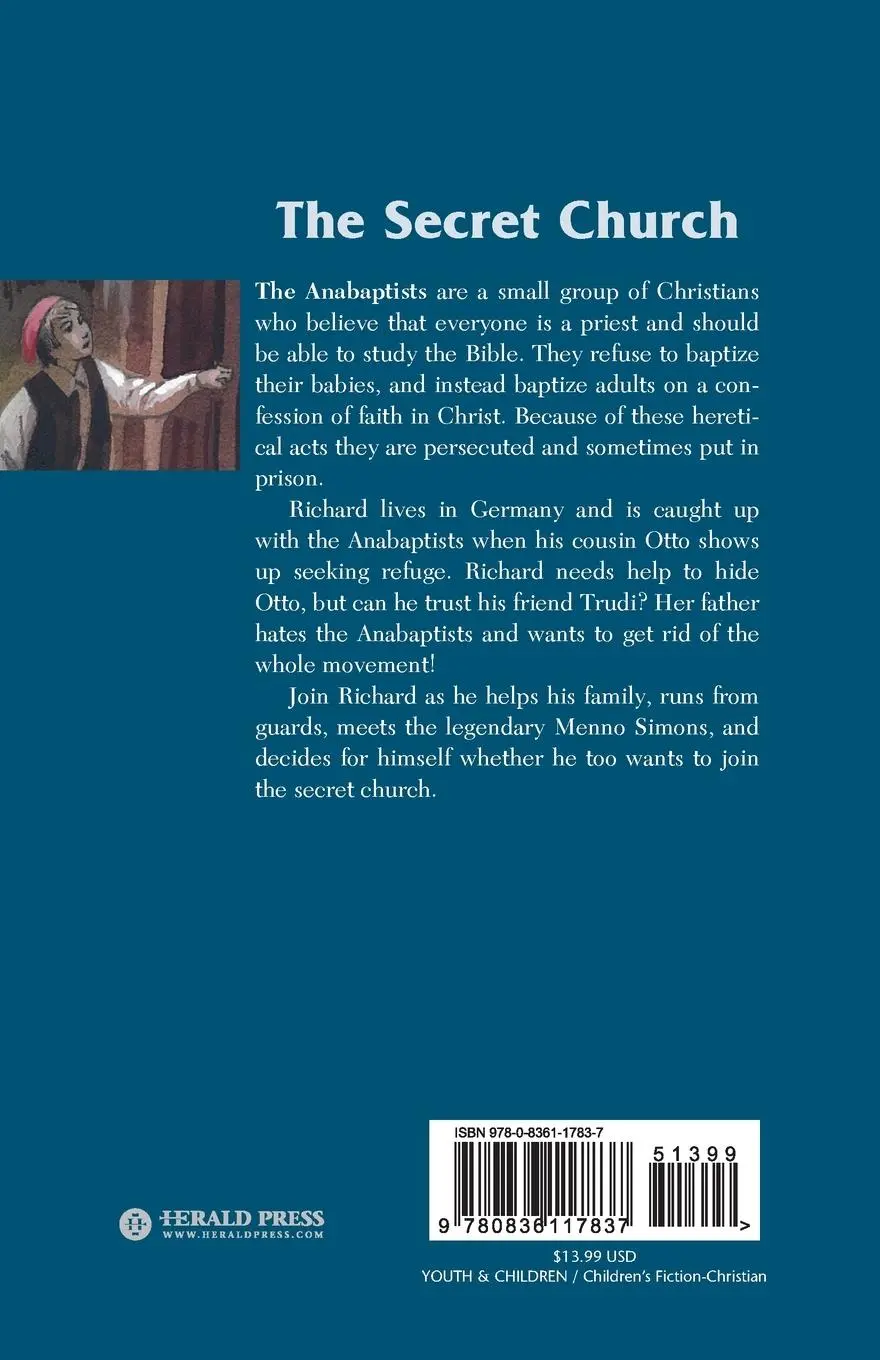 Rückseite: 9780836117837 | The Secret Church | Louise A. Vernon | Taschenbuch | Englisch