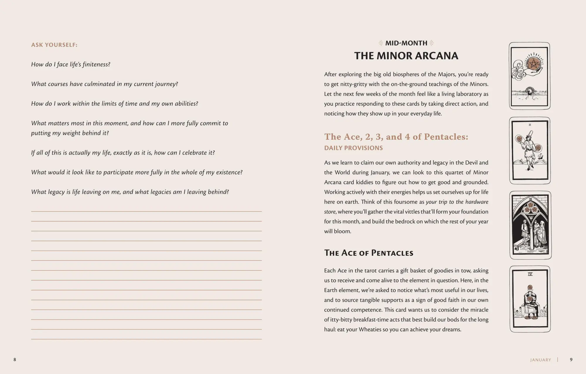 Bild: 9781454947837 | The Tarot Almanac | A Seasonal Guide to Divining with Your Cards