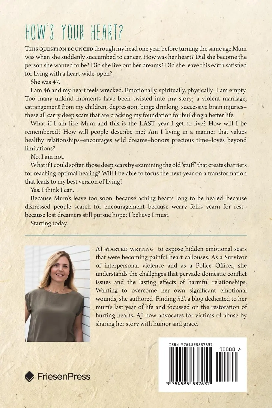 Rückseite: 9781525537837 | Finding HER Stuff | Healing Encouragement Restoration | Aj | Buch