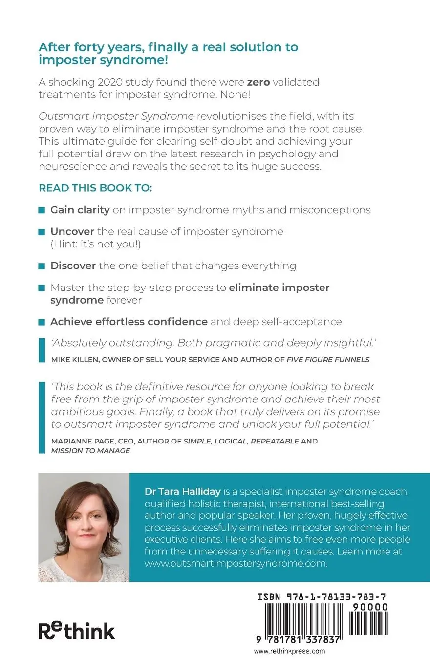 Rückseite: 9781781337837 | Outsmart Imposter Syndrome | Tara Halliday | Taschenbuch | Englisch