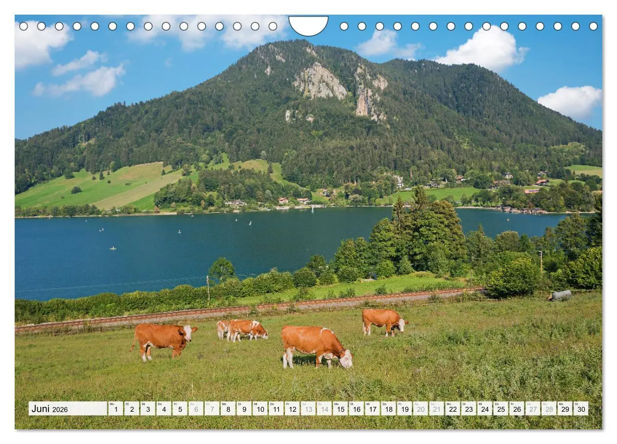 Bild: 9783457267837 | Schliersee-Idylle (Wandkalender 2026 DIN A4 quer), CALVENDO...