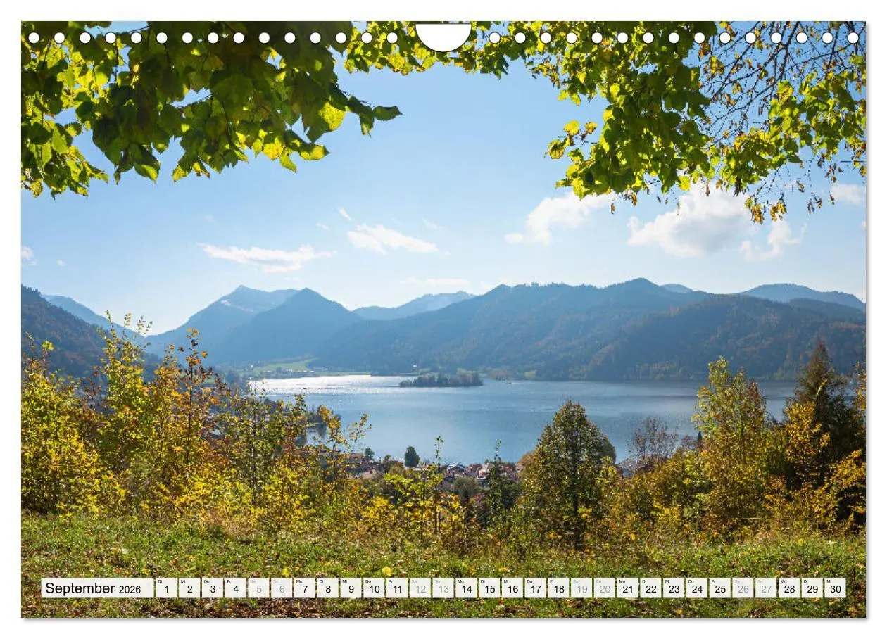 Bild: 9783457267837 | Schliersee-Idylle (Wandkalender 2026 DIN A4 quer), CALVENDO...