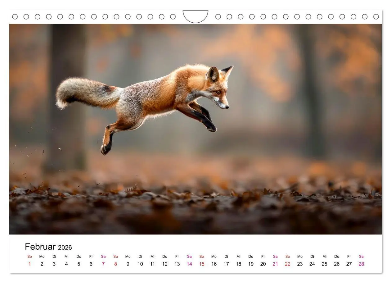 Bild: 9783457337837 | Fuchs - schöne Momente (Wandkalender 2026 DIN A4 quer), CALVENDO...