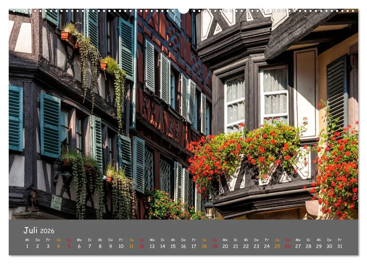 Bild: 9783516047837 | Eindrücke aus dem Elsass (Wandkalender 2026 DIN A2 quer), CALVENDO...