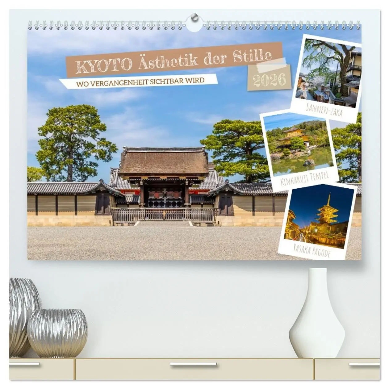 Cover: 9783516667837 | Kyoto - Ästhetik der Stille (hochwertiger Premium Wandkalender 2026...