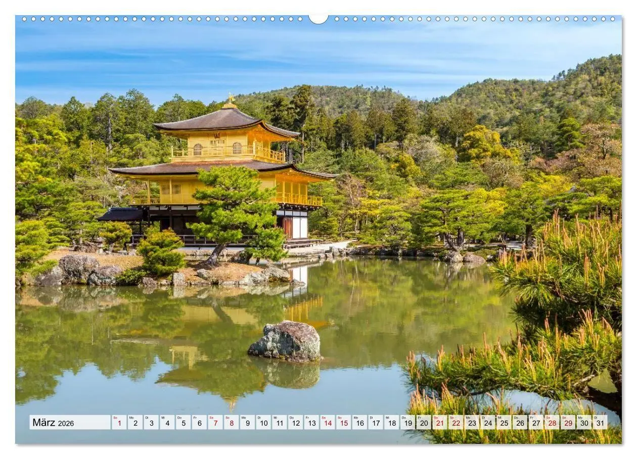 Bild: 9783516667837 | Kyoto - Ästhetik der Stille (hochwertiger Premium Wandkalender 2026...