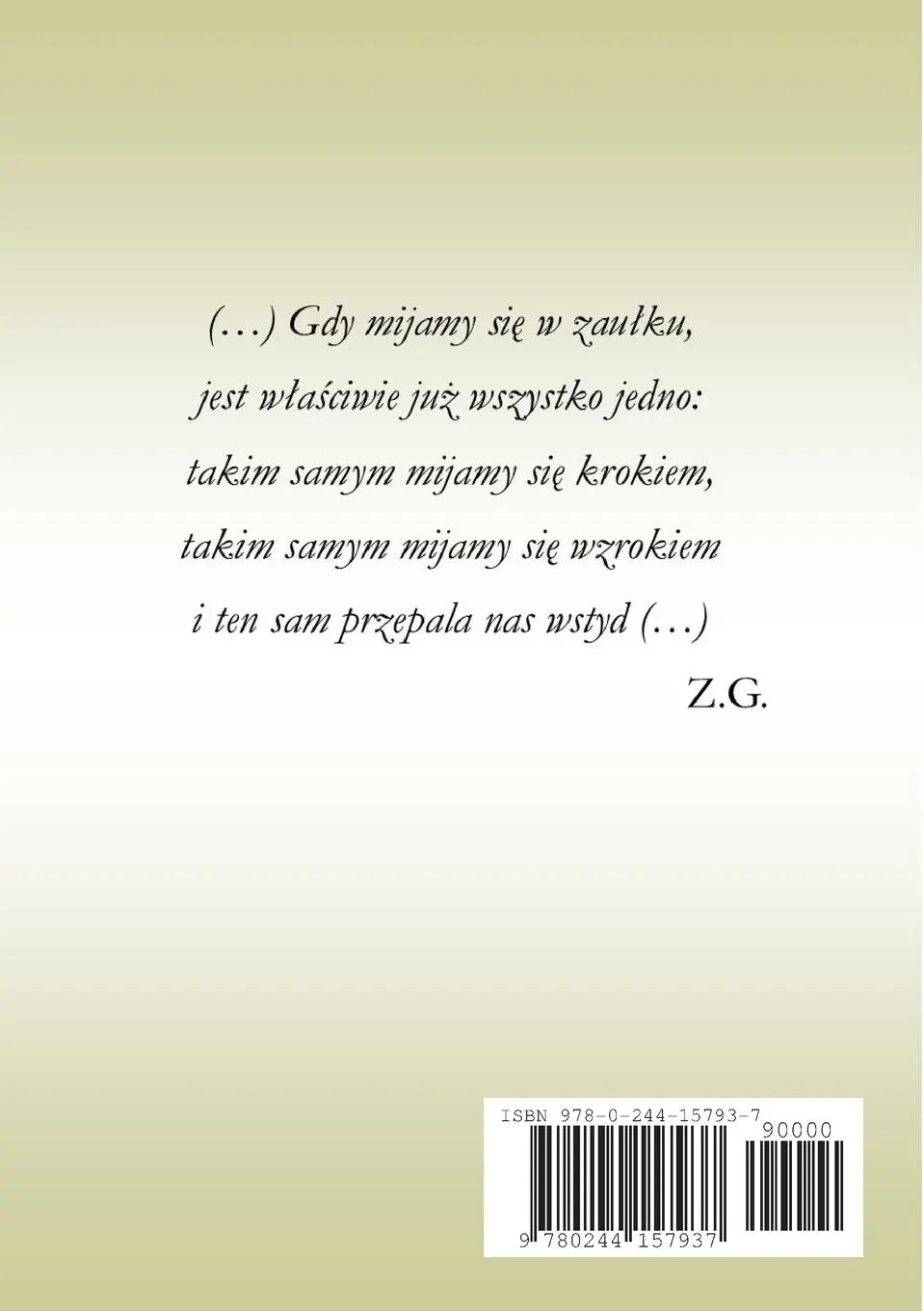 Rückseite: 9780244157937 | Ocali¿ od zapomnienia - Zuzanna Ginczanka | Piotr Kasjas | Taschenbuch