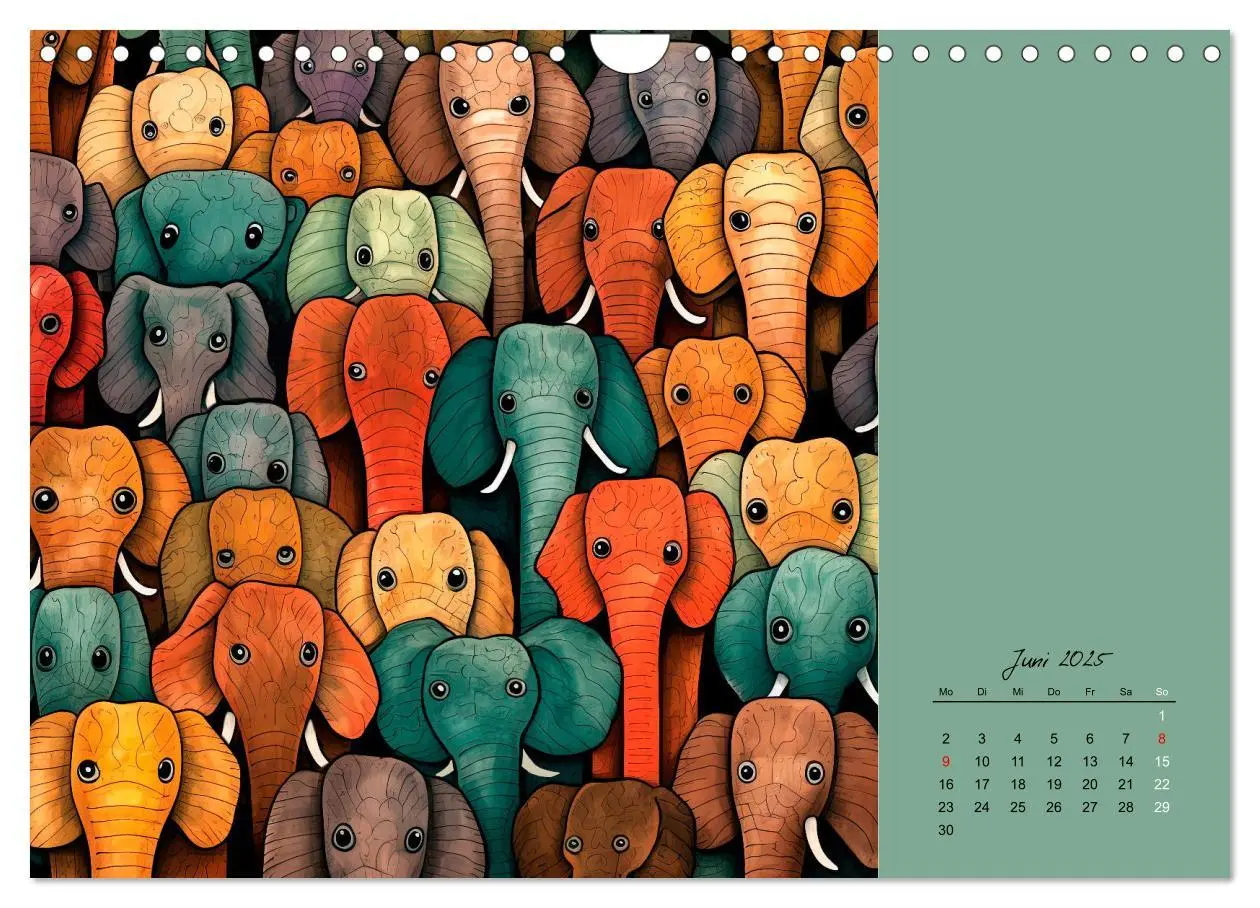 Bild: 9783383837937 | Tierisches Gewimmel (Wandkalender 2025 DIN A4 quer), CALVENDO...