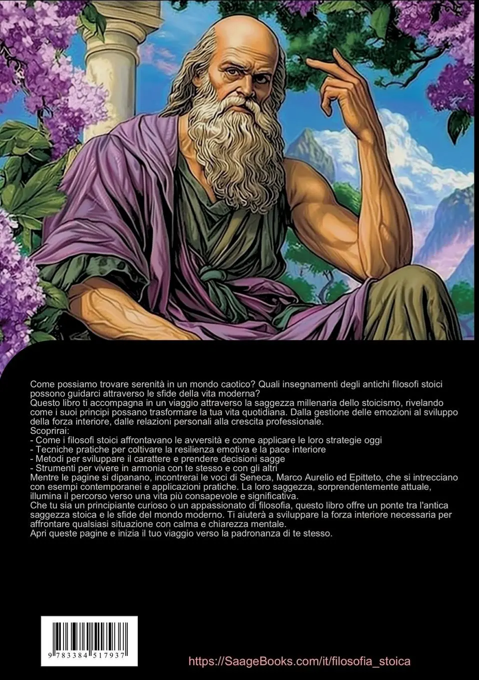 Rückseite: 9783384517937 | Filosofia Stoica: Introduzione allo Stoicismo e alla Filosofia Antica