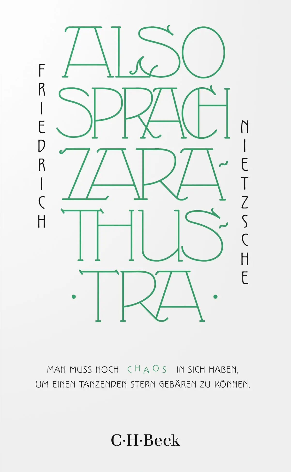 Cover: 9783406837937 | Also sprach Zarathustra | Friedrich Nietzsche | Taschenbuch | 344 S.