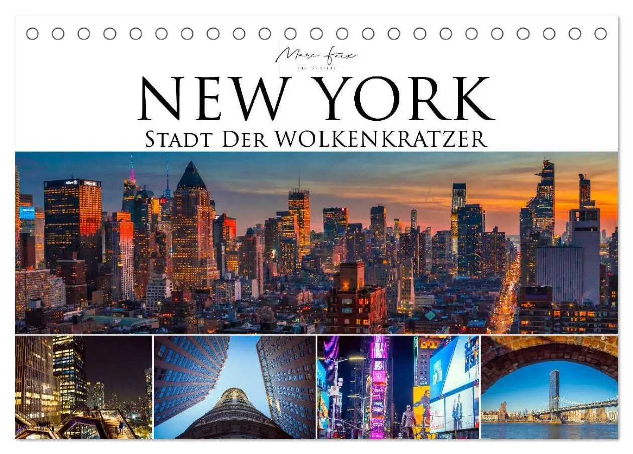 Cover: 9783435167937 | New York - Stadt der Wolkenkratzer (Tischkalender 2025 DIN A5...