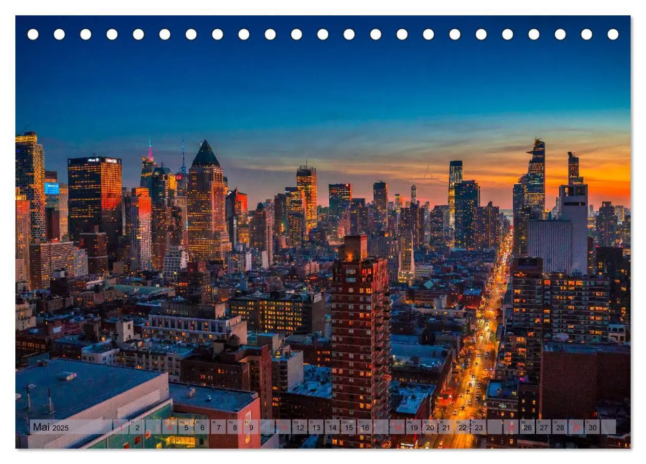 Bild: 9783435167937 | New York - Stadt der Wolkenkratzer (Tischkalender 2025 DIN A5...