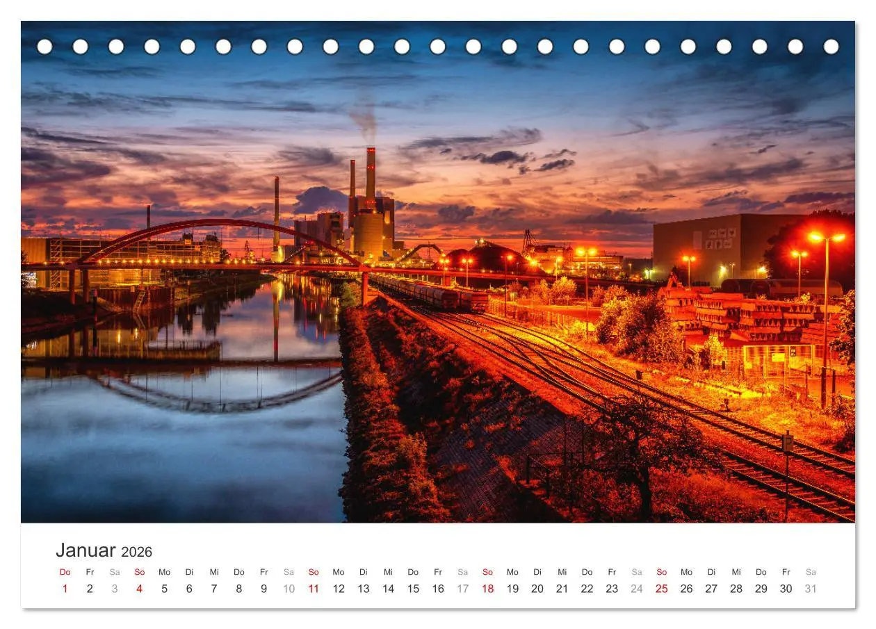 Bild: 9783457257937 | Dämmerung in der Metropolregion Rhein-Neckar (Tischkalender 2026...