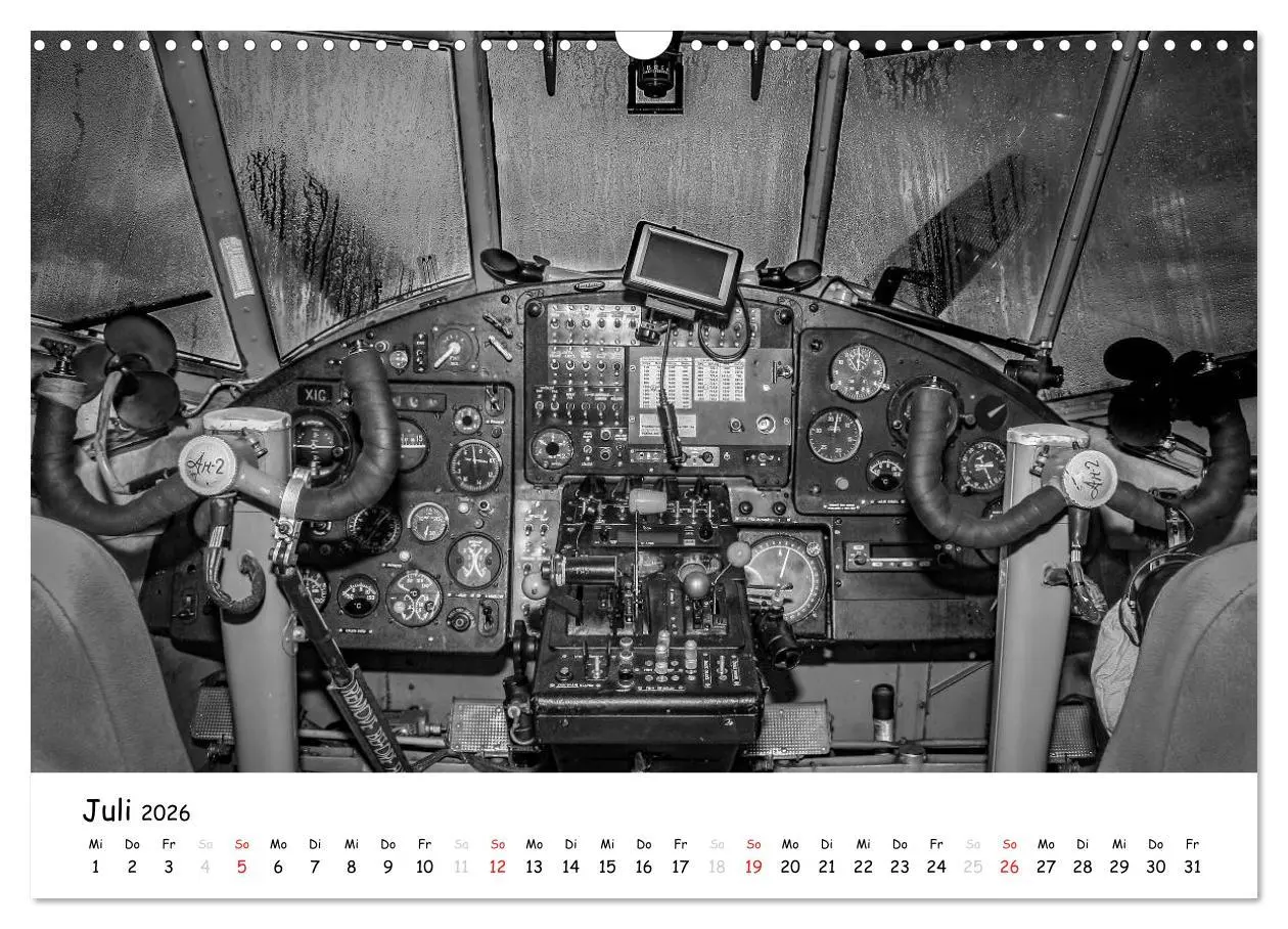 Bild: 9783457947937 | Flight deck - das beste Büro (Wandkalender 2026 DIN A3 quer),...