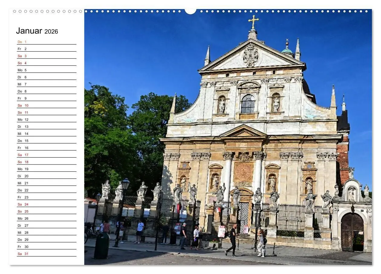 Bild: 9783516657937 | Besucht doch mal Krakau (Wandkalender 2026 DIN A2 quer), CALVENDO...