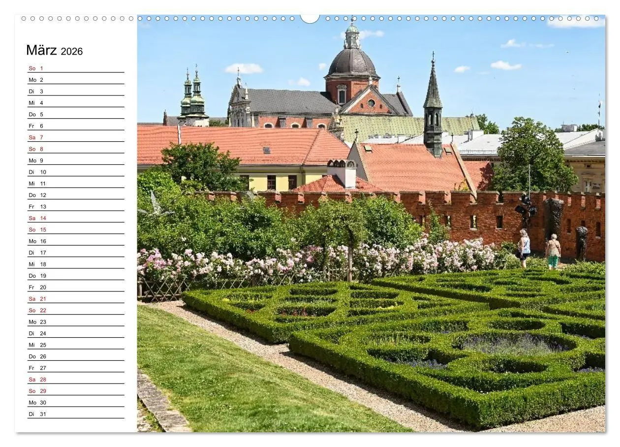 Bild: 9783516657937 | Besucht doch mal Krakau (Wandkalender 2026 DIN A2 quer), CALVENDO...