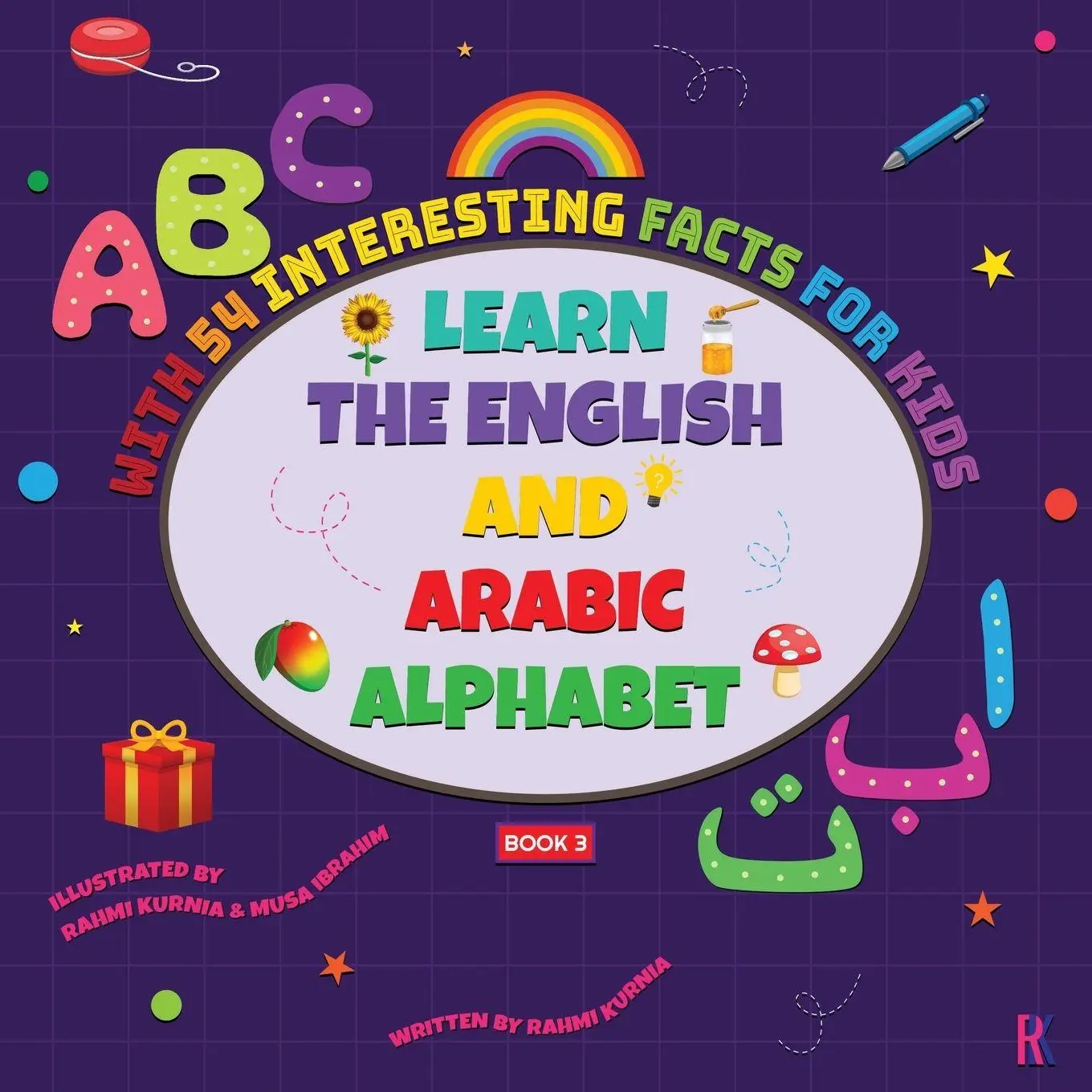 Cover: 9781068588037 | Learn the English and Arabic Alphabet with 54 Interesting Facts for...