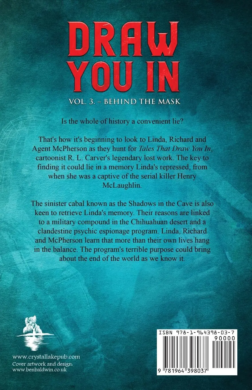 Rückseite: 9781964398037 | Draw You In Vol.3 | Behind the Mask | Jasper Bark | Taschenbuch | 2024