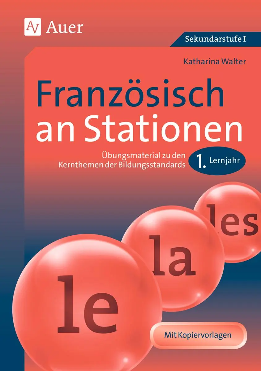 Cover: 9783403068037 | Französisch an Stationen | Katharina Walter | Broschüre | 96 S. | 2022