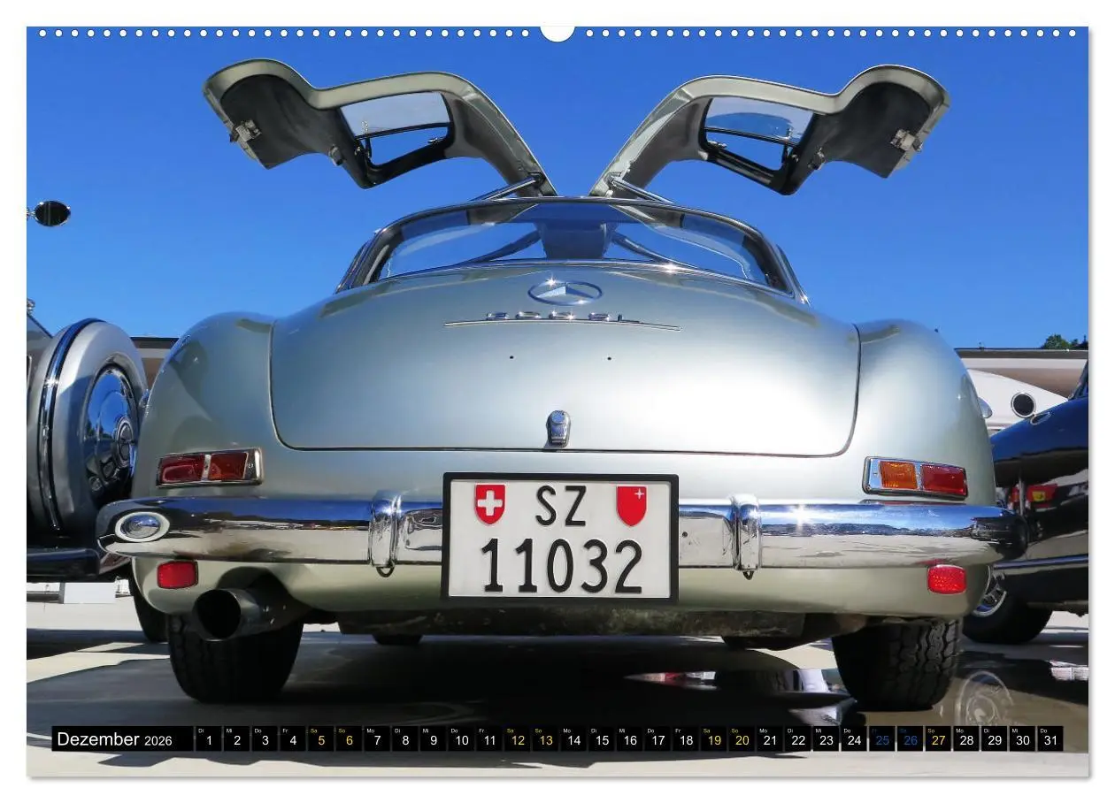 Bild: 9783457458037 | Mercedes SL Classics (hochwertiger Premium Wandkalender 2026 DIN A2...