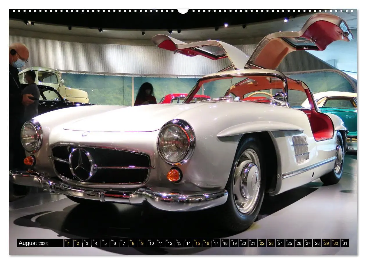 Bild: 9783457458037 | Mercedes SL Classics (hochwertiger Premium Wandkalender 2026 DIN A2...