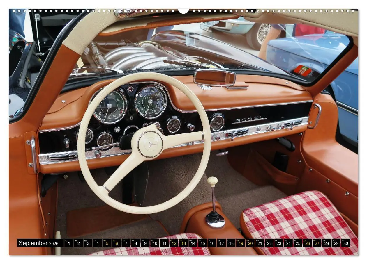 Bild: 9783457458037 | Mercedes SL Classics (hochwertiger Premium Wandkalender 2026 DIN A2...