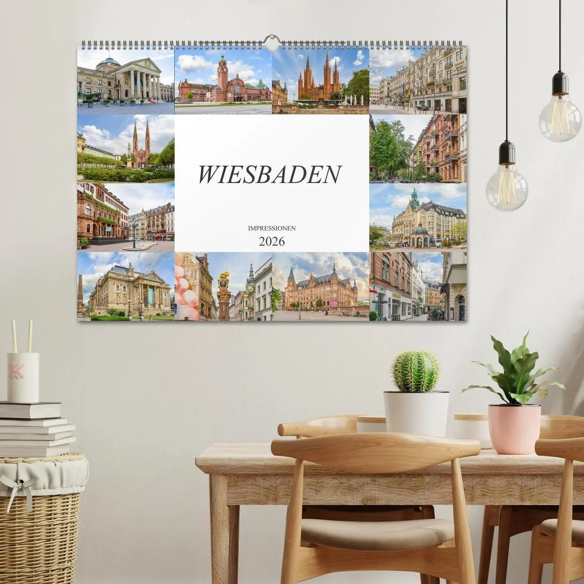 Bild: 9783457768037 | Wiesbaden Impressionen (Wandkalender 2026 DIN A2 quer), CALVENDO...