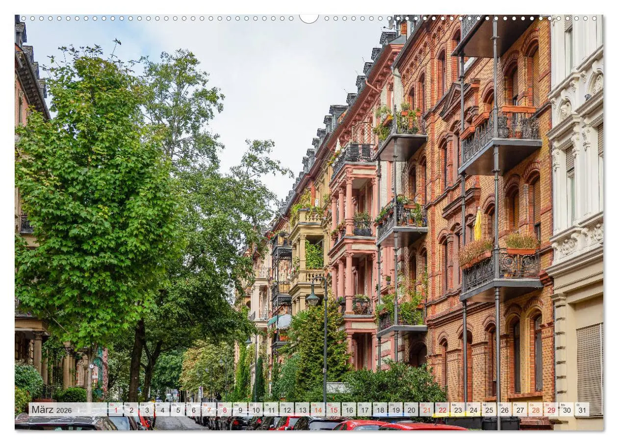 Bild: 9783457768037 | Wiesbaden Impressionen (Wandkalender 2026 DIN A2 quer), CALVENDO...