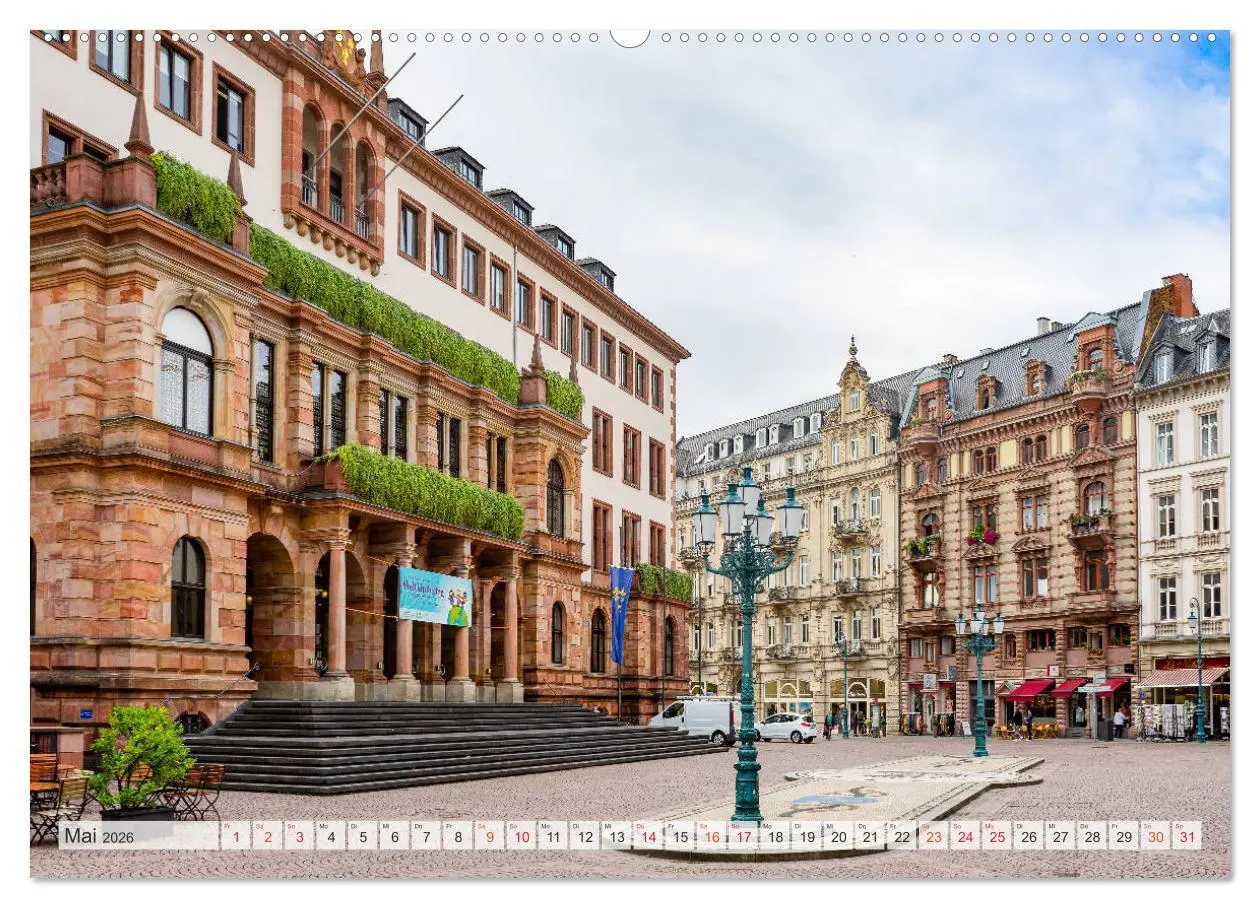 Bild: 9783457768037 | Wiesbaden Impressionen (Wandkalender 2026 DIN A2 quer), CALVENDO...