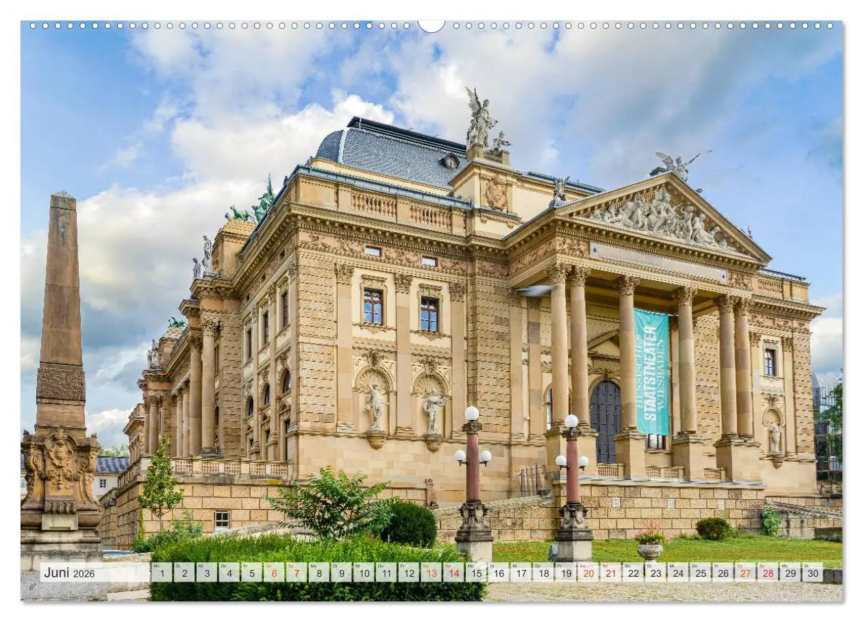 Bild: 9783457768037 | Wiesbaden Impressionen (Wandkalender 2026 DIN A2 quer), CALVENDO...