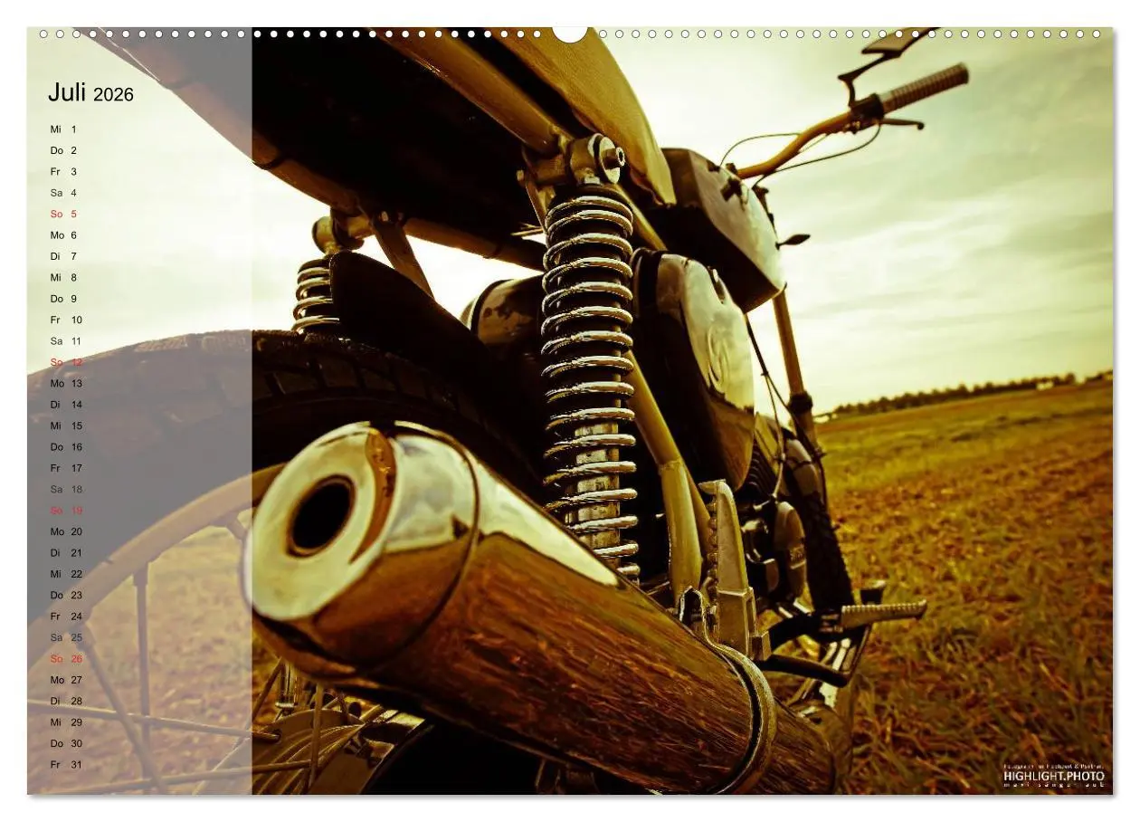 Bild: 9783516098037 | Simson S51 (hochwertiger Premium Wandkalender 2026 DIN A2 quer),...