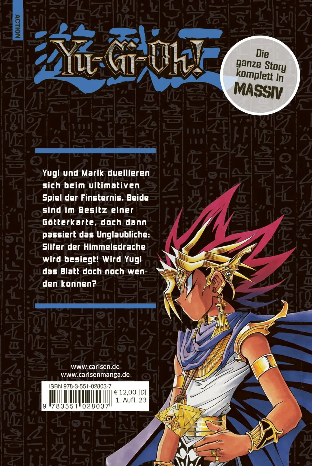 Rückseite: 9783551028037 | Yu-Gi-Oh! Massiv 11 | Kazuki Takahashi | Taschenbuch | Großtaschenbuch