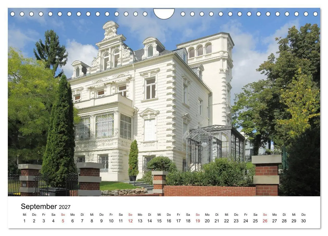 Bild: 9783569568037 | Wiesbaden - Stadt der Villen (Wandkalender 2027 DIN A4 quer),...
