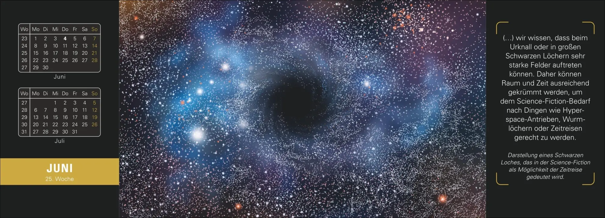 Bild: 9783840038037 | Stephen Hawking Universum Premium-Tischplaner 2026 - Wochenkalender...