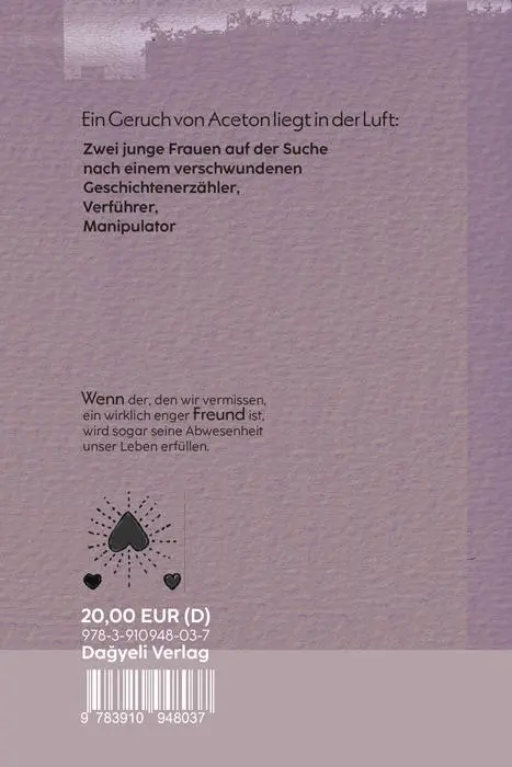 Rückseite: 9783910948037 | Der Freund | Kuzey Topuz | Buch | 108 S. | Deutsch | 2024