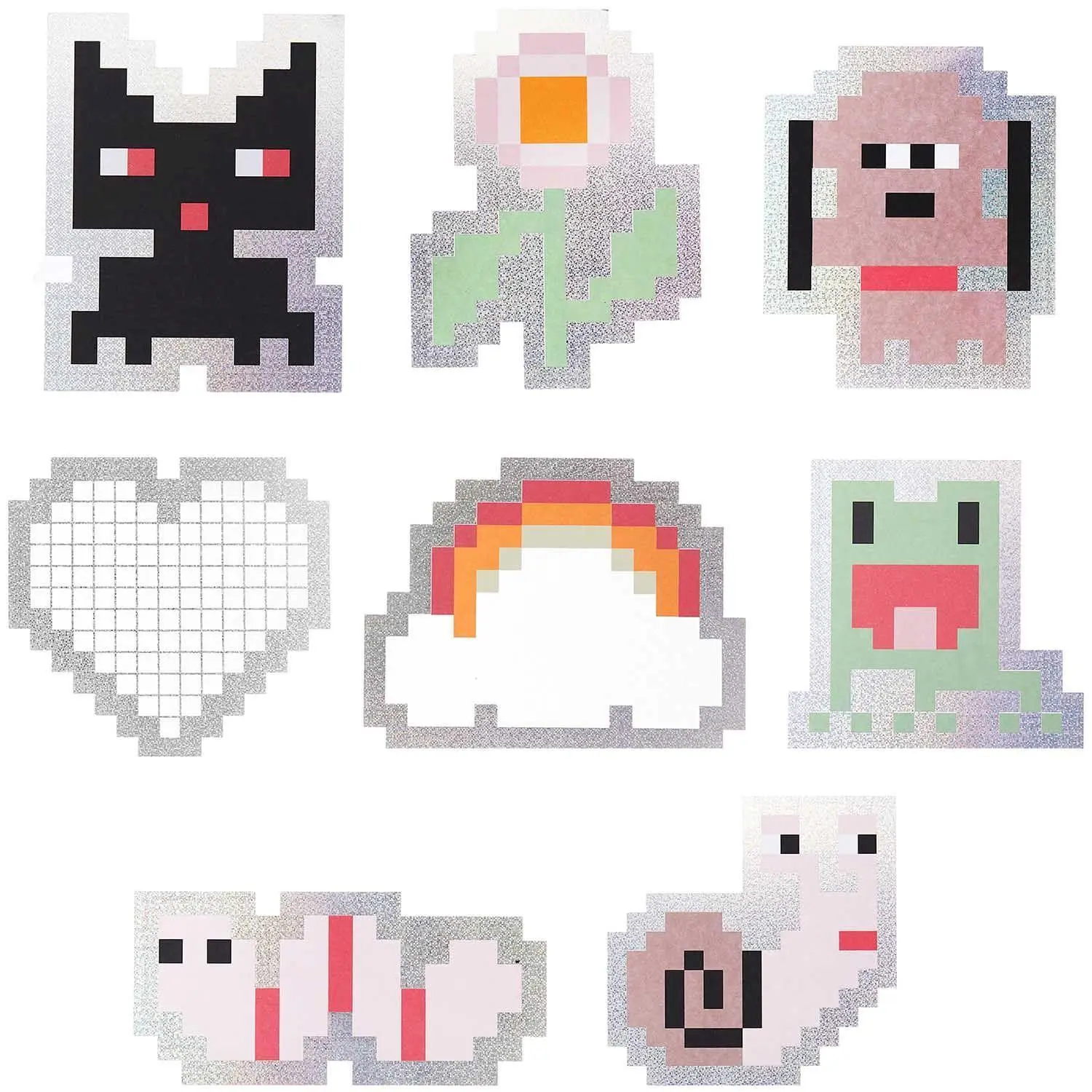 Bild: 4051271418137 | Kartenset Futschikato, formgestanzt, Pixel FSC MIX, 8 Karten 8...