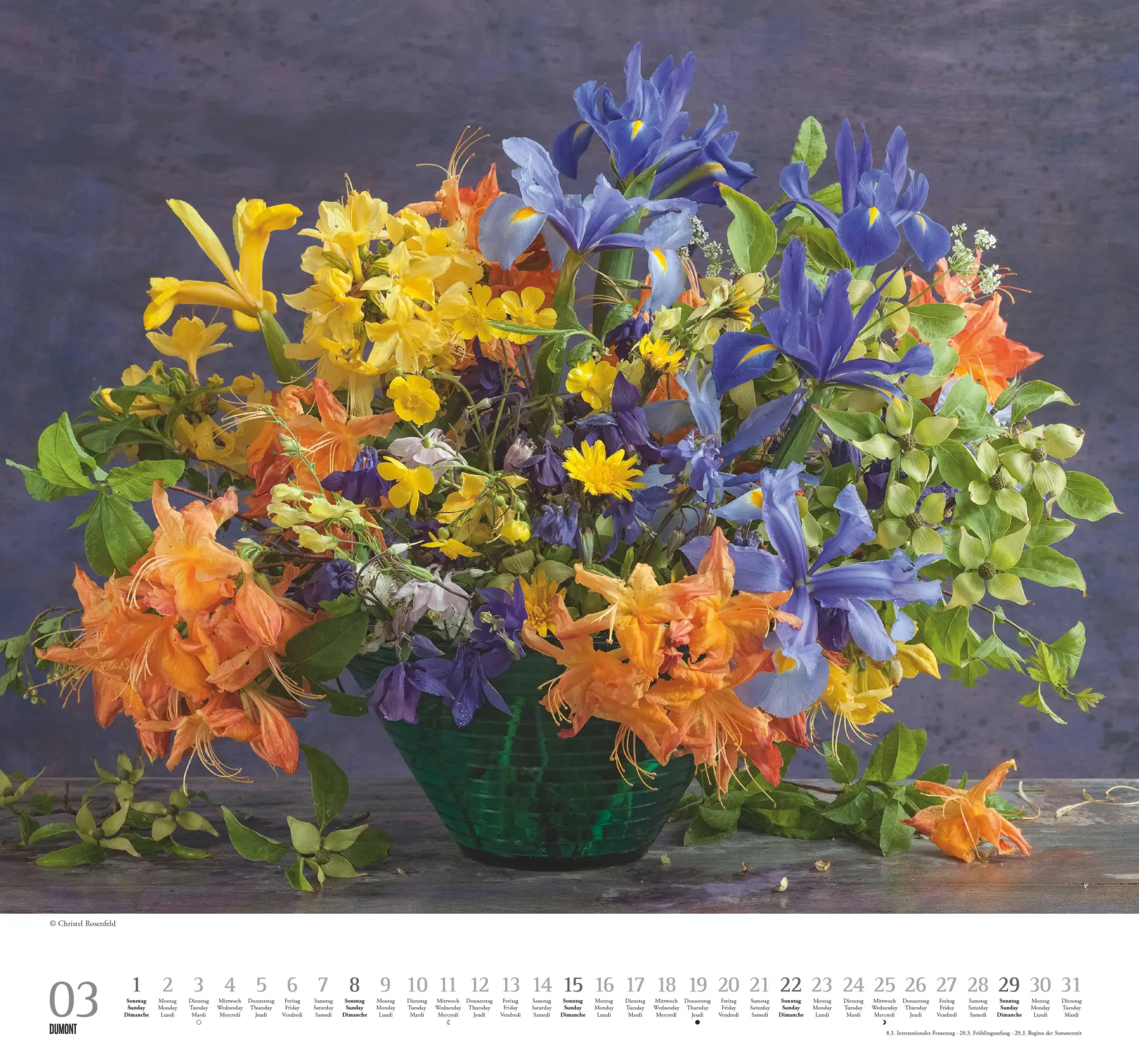 Bild: 4069095008137 | Geliebte Blumensträuße 2026 - DUMONT Wandkalender - mit allen...