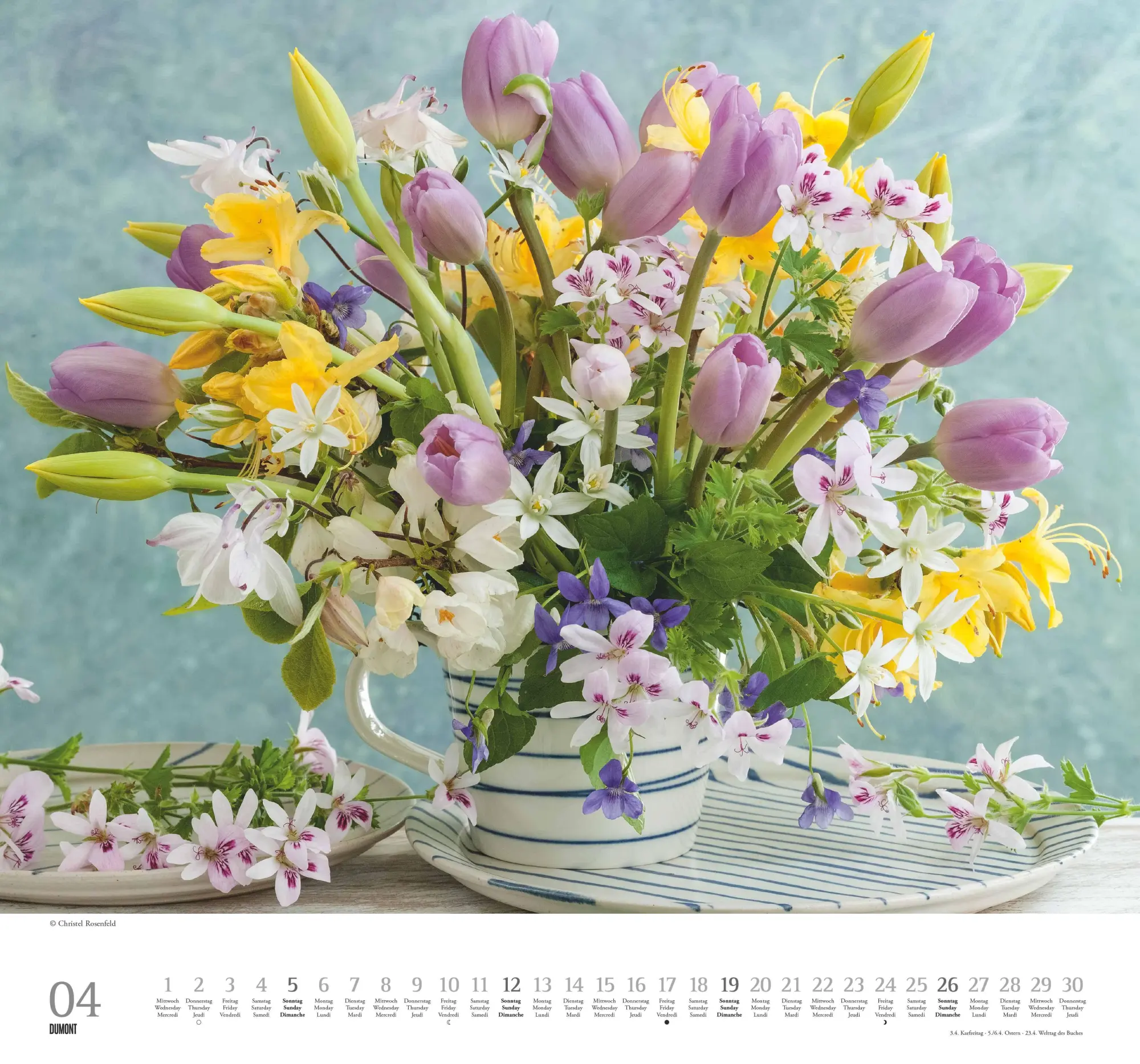 Bild: 4069095008137 | Geliebte Blumensträuße 2026 - DUMONT Wandkalender - mit allen...